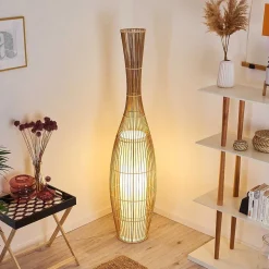 Lampadaire Saranda Brun, 1 Lumiere