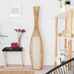 Lampadaire Saranda Brun, 1 Lumiere