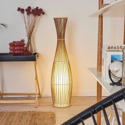 Lampadaire Saranda Brun, 1 Lumiere