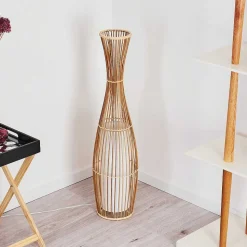 Lampadaire Saranda Brun, 1 Lumiere