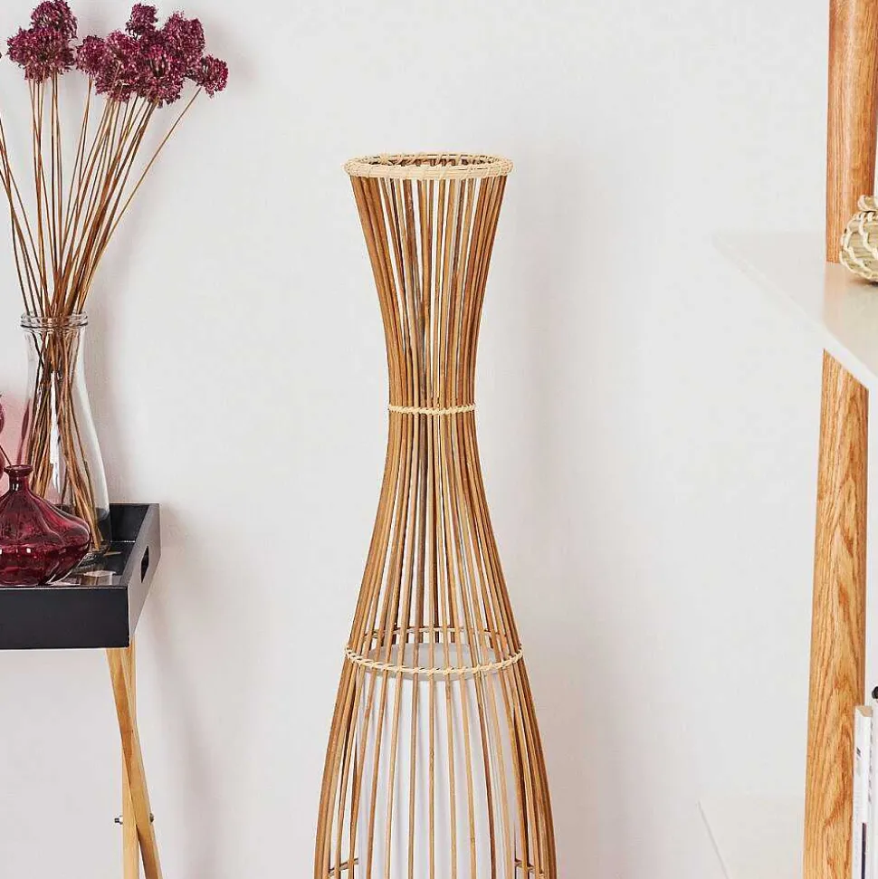 Lampadaire Saranda Brun, 1 Lumiere