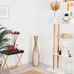 Lampadaire Saranda Brun, 1 Lumiere