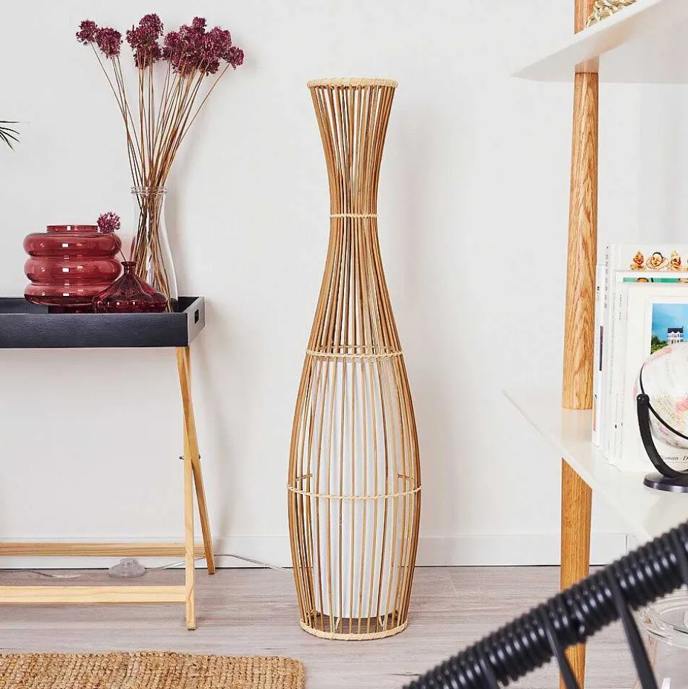 Lampadaire Saranda Brun, 1 Lumiere