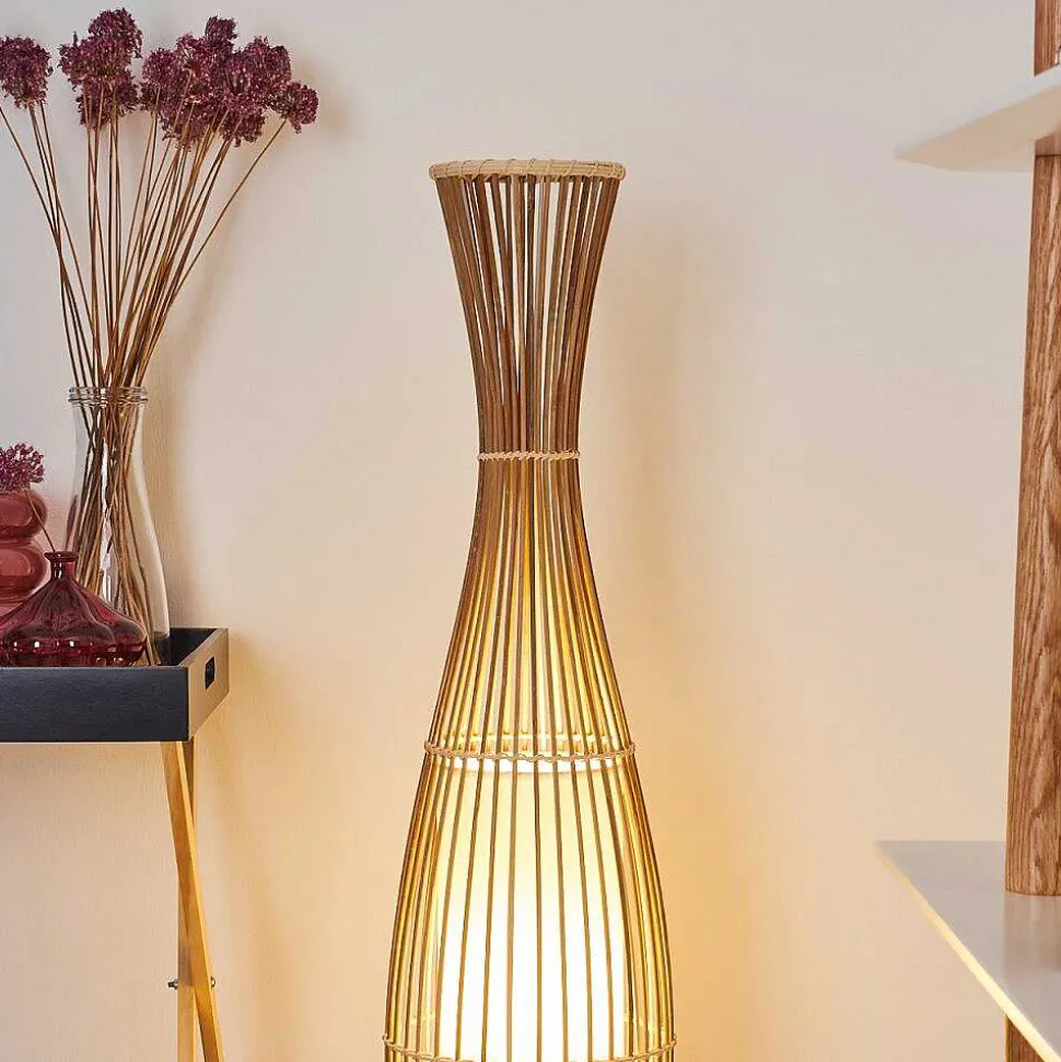 Lampadaire Saranda Brun, 1 Lumiere