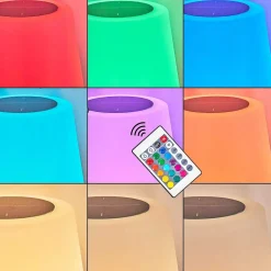 Lampadaire Solaire D'Exterieur Fisao Led Noir, 41 Lumieres, Telecommandes