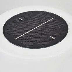 Lampadaire Solaire D'Exterieur Fisao Led Noir, 41 Lumieres, Telecommandes