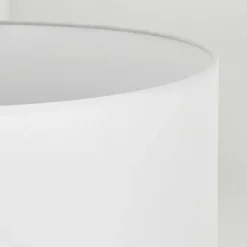 Lampadaire Soungou Ecru, Noir, 1 Lumiere