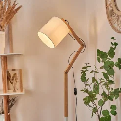 Lampadaire Tukchor Ecru, 1 Lumiere