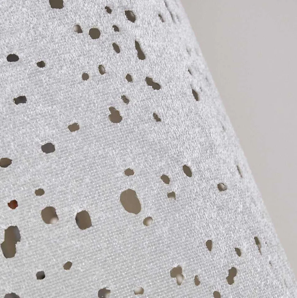 Lampadaire Tumba Led Blanc, 1 Lumiere, Telecommandes, Changeur De Couleurs