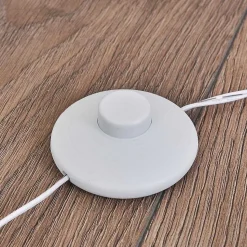 Lampadaire Tumba Led Blanc, 1 Lumiere, Telecommandes, Changeur De Couleurs