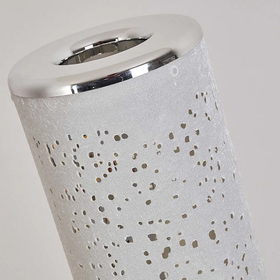 Lampadaire Tumba Led Blanc, 1 Lumiere, Telecommandes, Changeur De Couleurs