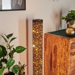 Lampadaire Tumba Led Noir, 1 Lumiere