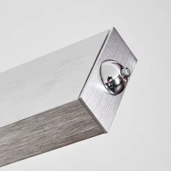 Lampadaire Uttorp Led Argente, 1 Lumiere