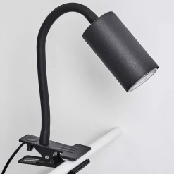 Lampe A Clipper Javel Noir, 1 Lumiere