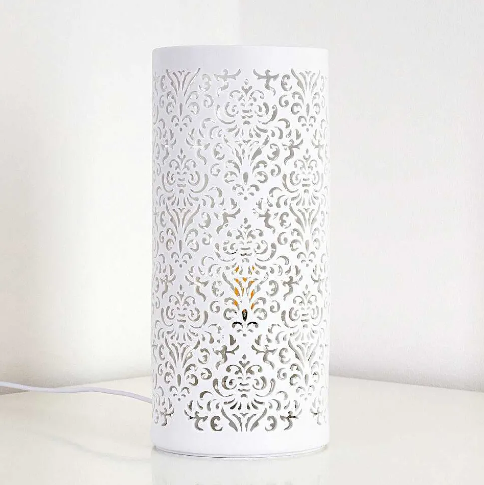 Lampe A Poser Aberjona Blanc, 1 Lumiere