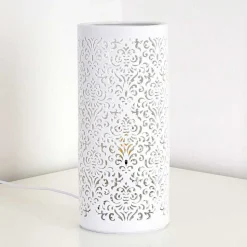 Lampe A Poser Aberjona Blanc, 1 Lumiere