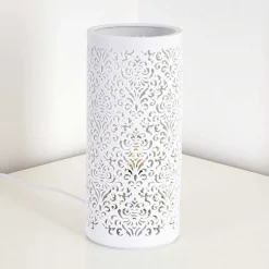 Lampe A Poser Aberjona Blanc, 1 Lumiere