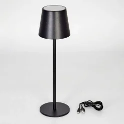 Lampe A Poser Allen Led Noir, 1 Lumiere