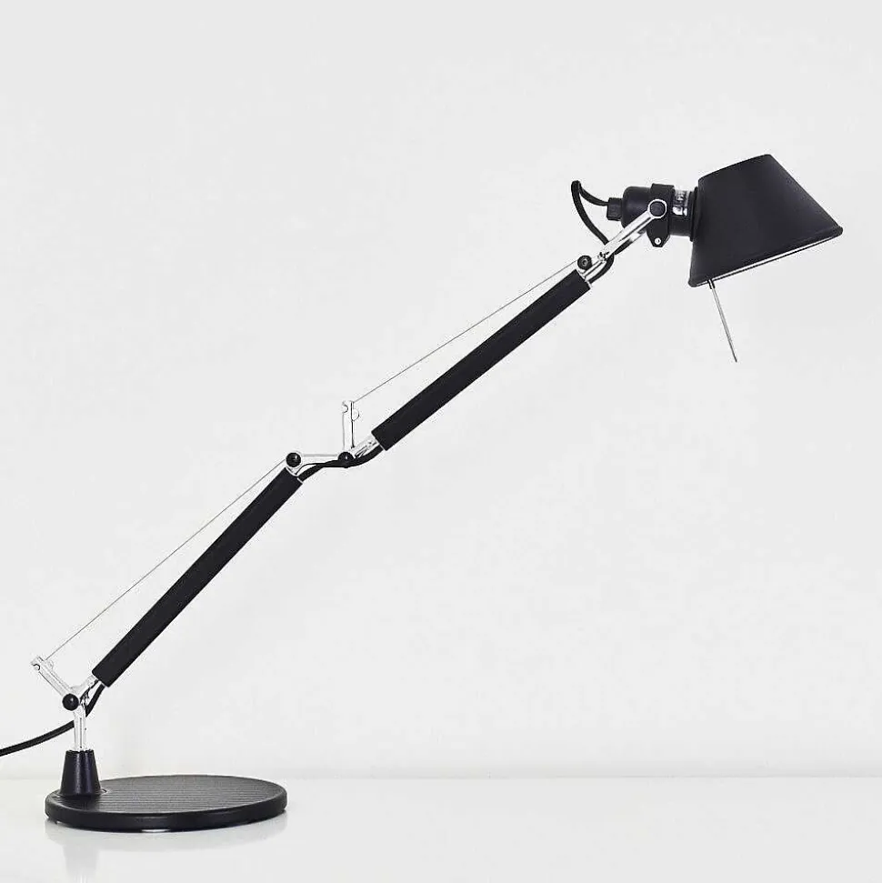 Lampe A Poser Artemide Tolomeo Micro Noir, 1 Lumiere