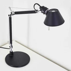 Lampe A Poser Artemide Tolomeo Micro Noir, 1 Lumiere