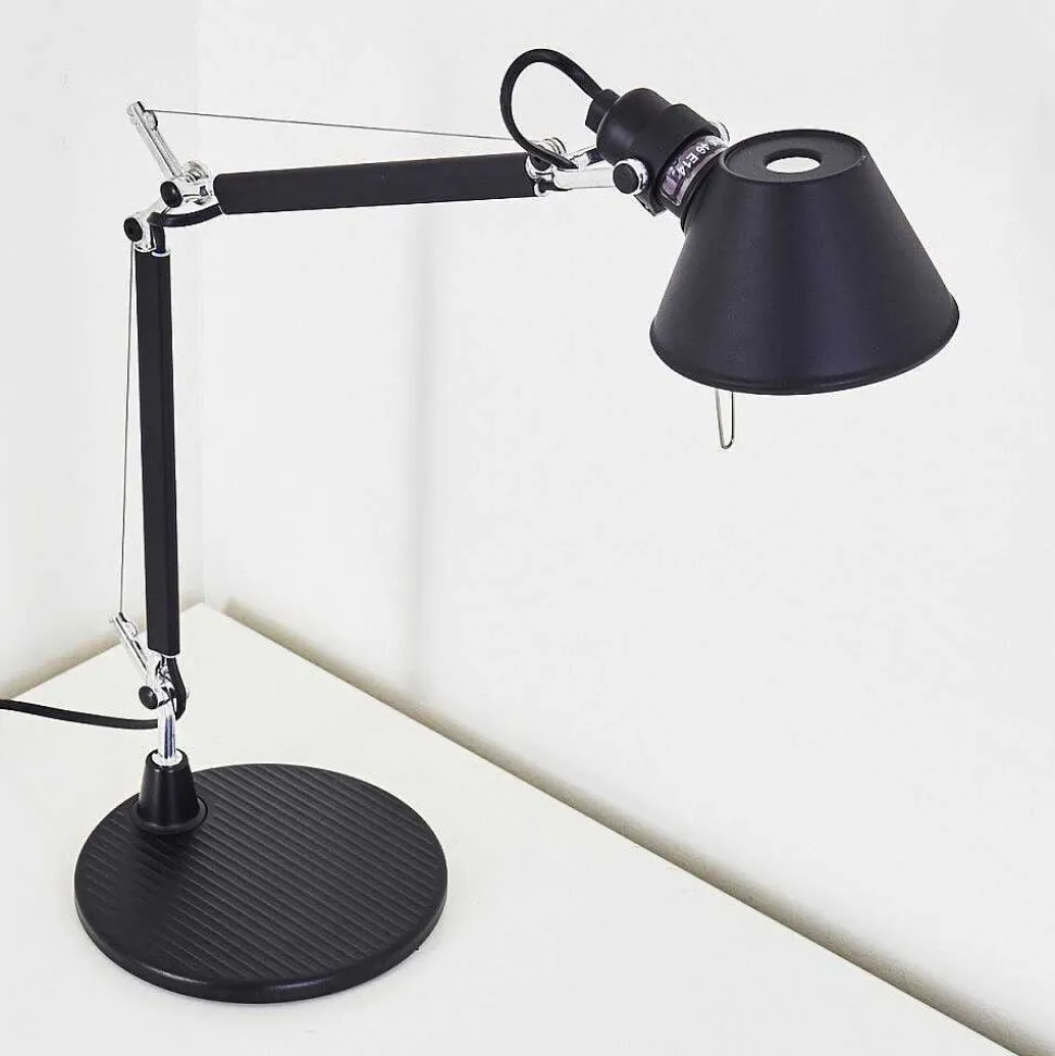 Lampe A Poser Artemide Tolomeo Micro Noir, 1 Lumiere