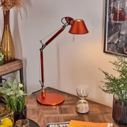 Lampe A Poser Artemide Tolomeo Micro Orange, 1 Lumiere