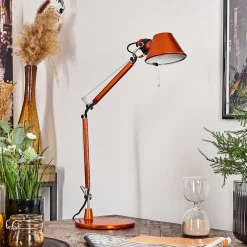Lampe A Poser Artemide Tolomeo Micro Orange, 1 Lumiere