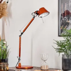 Lampe A Poser Artemide Tolomeo Micro Orange, 1 Lumiere