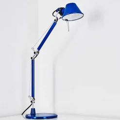 Lampe A Poser Artemide Tolomeo Micro Bleu, 1 Lumiere