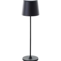Lampe A Poser Brilliant Kaami Led Noir, 1 Lumiere
