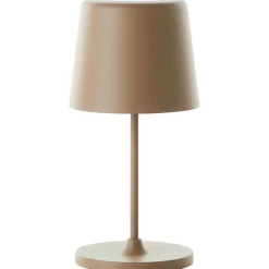 Lampe A Poser Brilliant Kaami Led Brun, 1 Lumiere