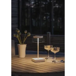 Lampe A Poser Konstsmide Scilla Led Blanc, 1 Lumiere