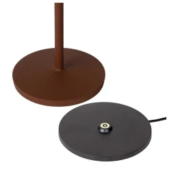 Lampe A Poser Lucide Justine Led Rouille, 1 Lumiere