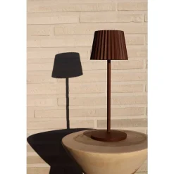 Lampe A Poser Lucide Justine Led Rouille, 1 Lumiere