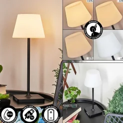 Lampe A Poser Mayordomo Led Noir, 1 Lumiere