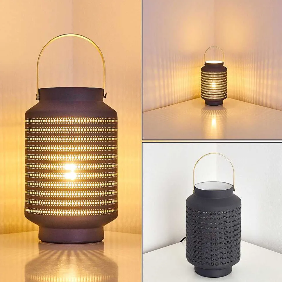 Lampe A Poser Nakajima Noir, Blanc, 1 Lumiere