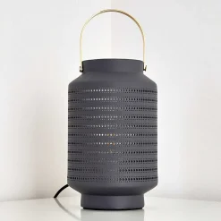 Lampe A Poser Nakajima Noir, Blanc, 1 Lumiere