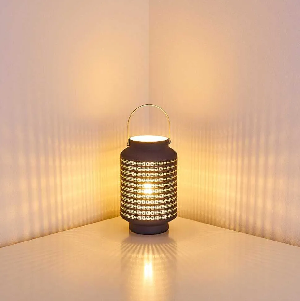 Lampe A Poser Nakajima Noir, Blanc, 1 Lumiere