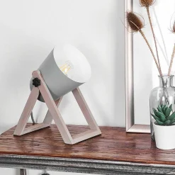 Lampe A Poser Novilly Bois Clair, 1 Lumiere