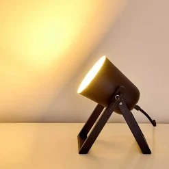 Lampe A Poser Novilly Noir, 1 Lumiere