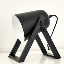 Lampe A Poser Novilly Noir, 1 Lumiere