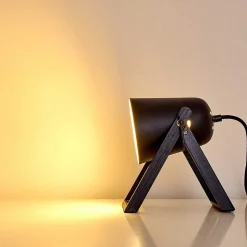 Lampe A Poser Novilly Noir, 1 Lumiere