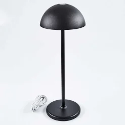 Lampe A Poser Pelaro Led Noir, 1 Lumiere
