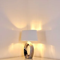 Lampe A Poser Rovio Argente, 1 Lumiere