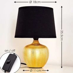 Lampe A Poser Stampa Or, 1 Lumiere