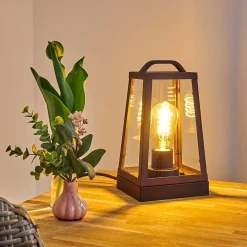 Lampe A Poser Zakopane Rouille, Noir, 1 Lumiere