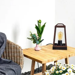 Lampe A Poser Zakopane Rouille, Noir, 1 Lumiere