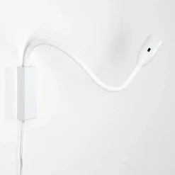 Lampe De Chevet Alsea Led Blanc, 1 Lumiere, Detecteur De Mouvement