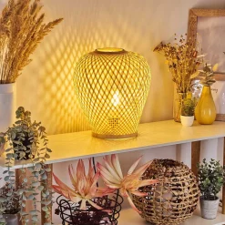 Lampe De Table Alavi Ecru, 1 Lumiere