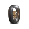 Lampe De Table Arch Nickel Mat, Noir, 1 Lumiere
